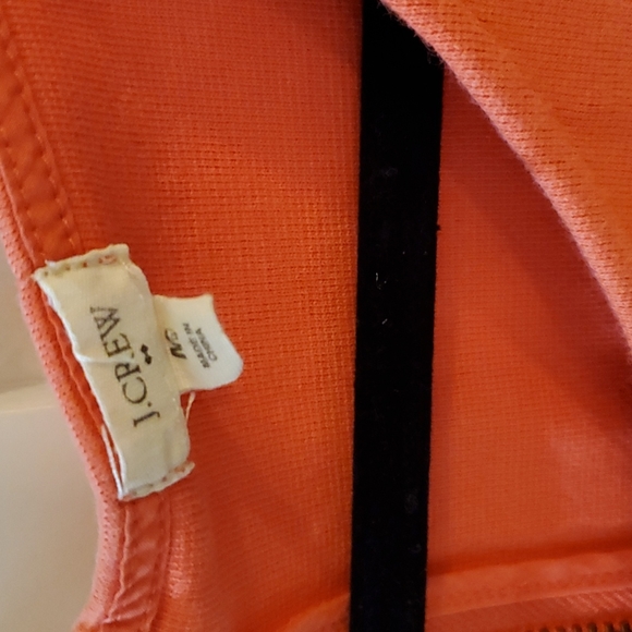 J. Crew Peplum coral top - Picture 2 of 3